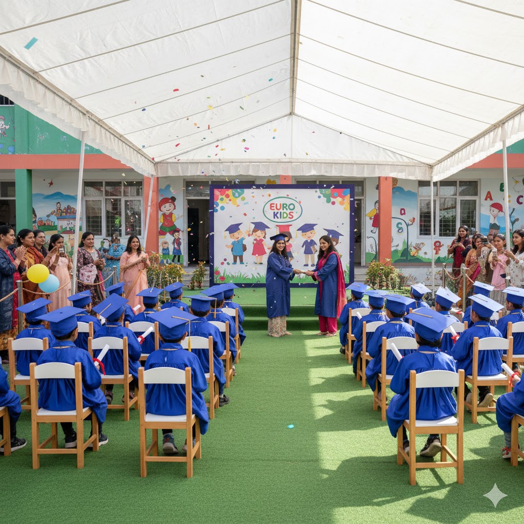 &lsquo;Graduation Day&rsquo; program at Euro Kids School